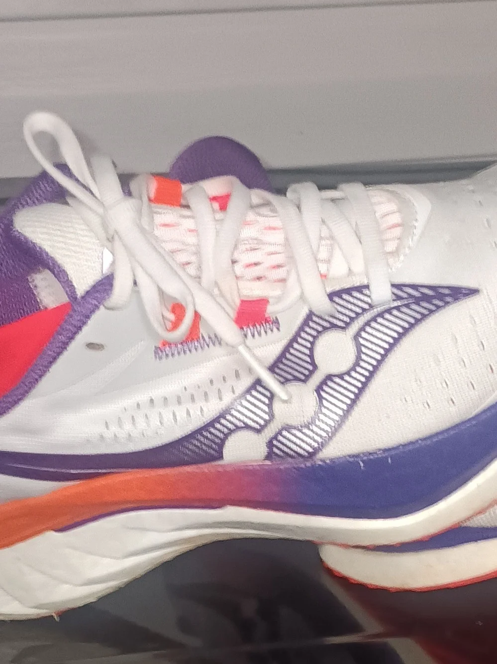 Saucony breathable mesh